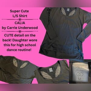 Excellent Condition L/S Size Medium Top! CALIA by Carrie Underwood